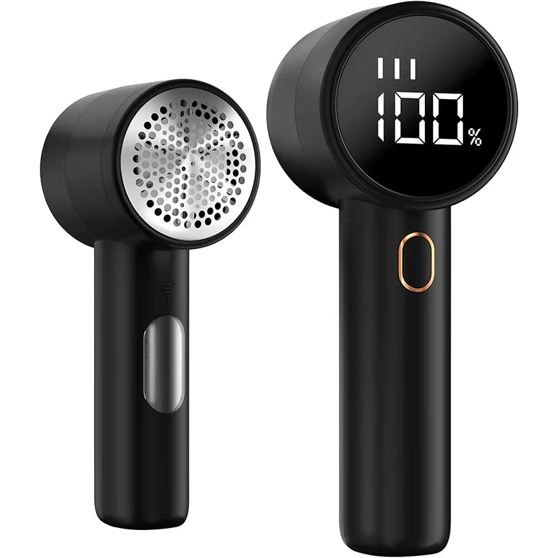 Electric Hair Ball Trimmer Household Clothes Shaver Rechargeable Portable LED Display Lint Remover for Clothing High-Capacity